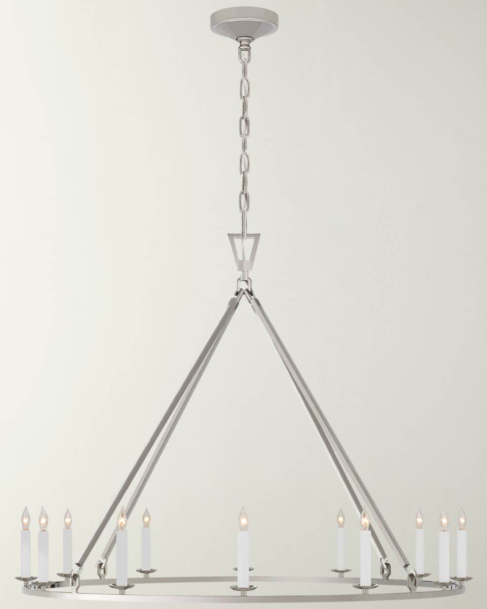 Darlana Large Single Ring Chandelier By Chapman & Myers